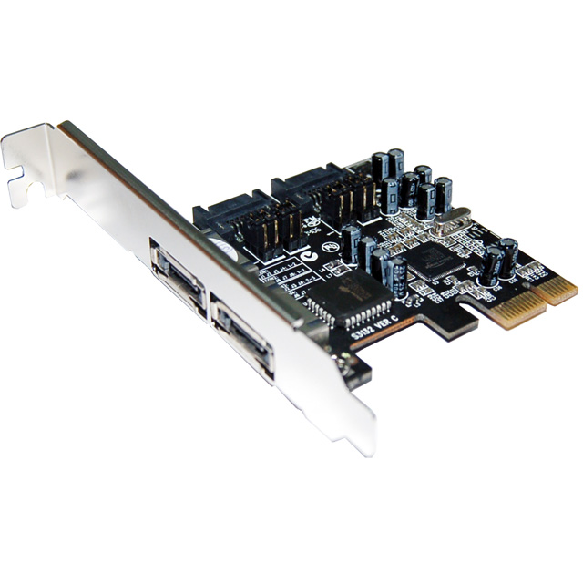 St Lab PCI-Express Serial ATA II Card A-331