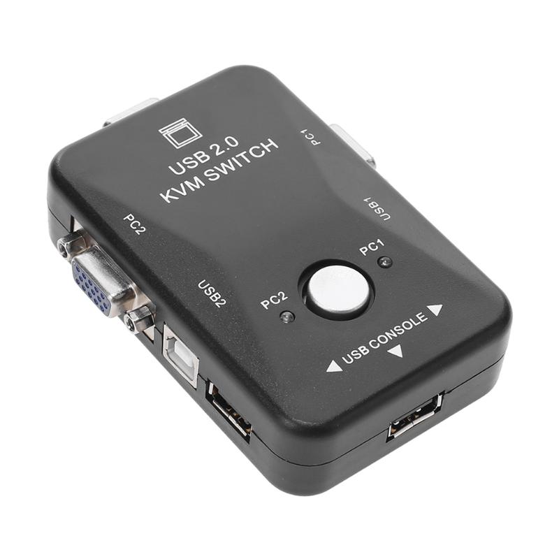 2 Ports USB 2.0 KVM Switch