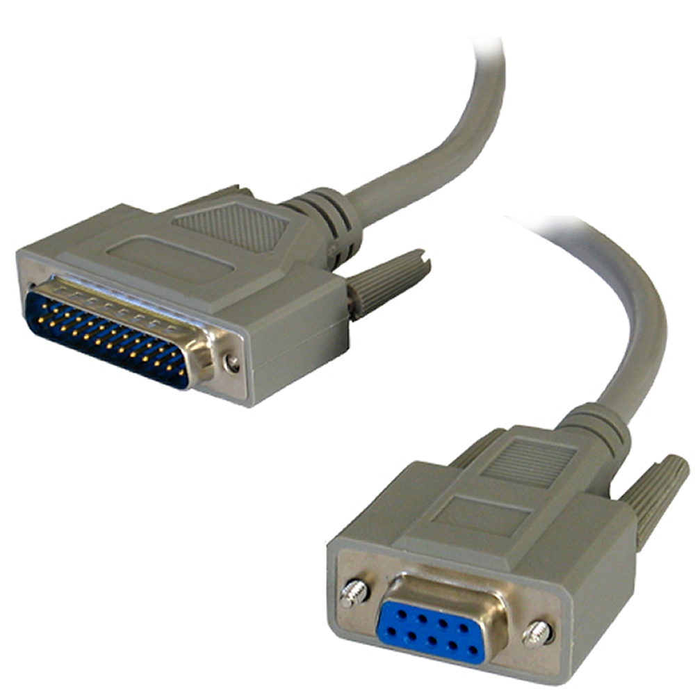 Serial 9 Pin to 25 Pin Cable - Ireland | Limerick Computers