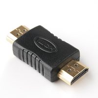 Gold HDMI Male to HDMI Male Adapter