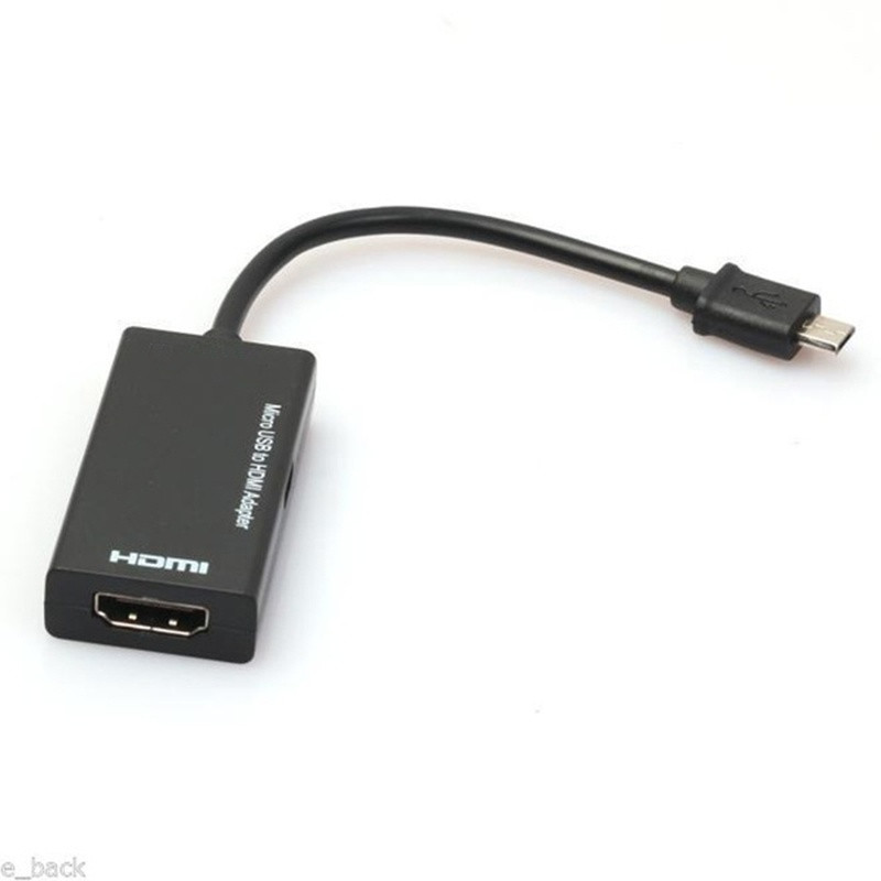 MHL Micro USB Male to HDMI Female Adapter Cable