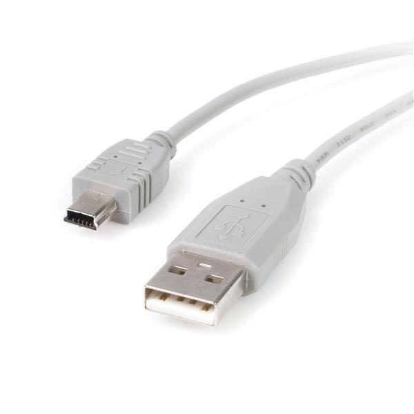 Cavetto USB 2.0 Da Tipo A Maschio A Mini B – Perfetto Per Fotocamere E MP3, Comodo E Veloce