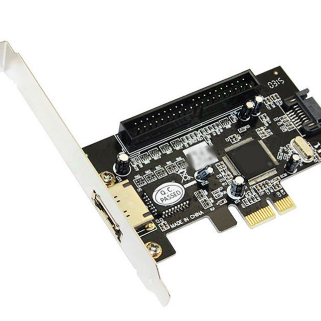 PCI Express IDE and SATA II Controller Card