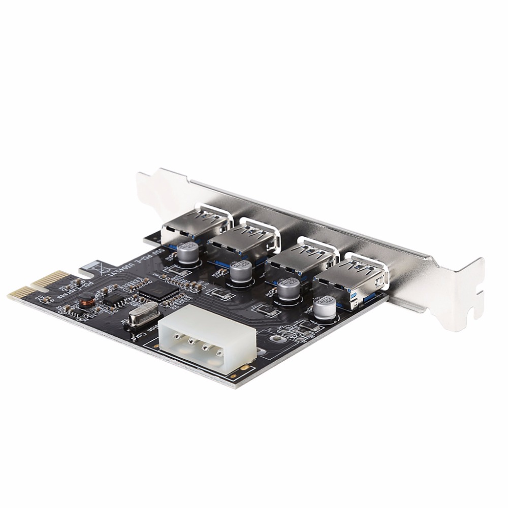 PCI Express 4 x USB 3.0 Card