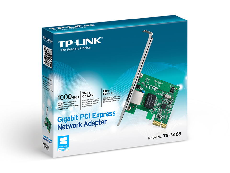 Gigabit PCI Express Network Adapter TP-Link TG-3468
