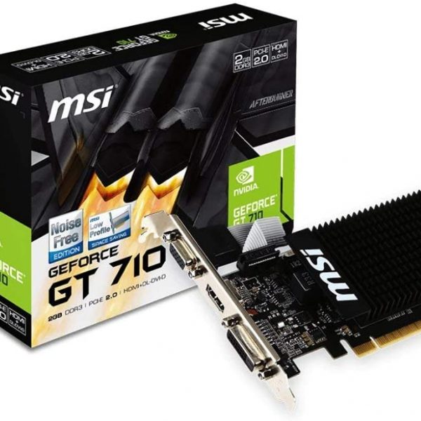 MSI NVIDIA GeForce GT 710 LP Graphics Card