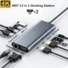 USB-Type-C-Hub-to-HDMI-compatible-MST-4K-VGA-USB-C-HUB-Docking-Station-RJ45